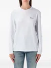 Patagonia Long-sleeved Logo T-shirt In White