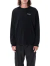 Patagonia Responsibili-tee Logo-print Recycled Cotton And Recycled Polyester-blend T-shirt In Black