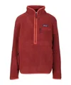 Patagonia Pullover Jacket Jackets Bordeaux In Red