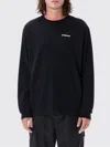Patagonia Long-sleeved T-shirt In Recycled Cotton Blend With Graphic Print In Black