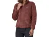 Patagonia Los Gatos 1/4 Zip Sweater In Dulse Mauve In Multi