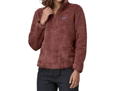 Patagonia Los Gatos 1/4 Zip Sweater In Dulse Mauve In Multi