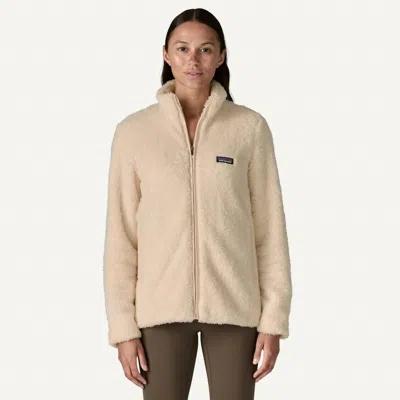 Patagonia Los Gatos Fleece Jacket In Natural In White
