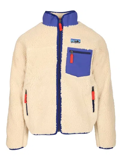 Patagonia M's Classic Retro-x Jkt Jackets White In Neutral