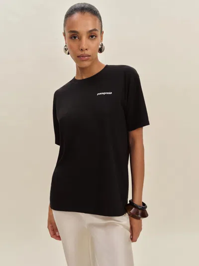 Patagonia M's P-6 Logo Responsibili-tee Black Xl