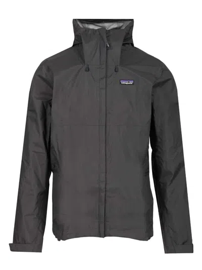Patagonia M's Torrentshell 3l Rain Jkt Jackets Blue In Gray