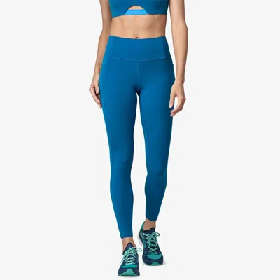 Patagonia Maipo 7/8 Stash Tights In Endless Blue In Multi