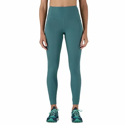 Patagonia Maipo 7/8 Stash Tights In Wetland Blue In Multi