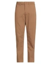 Patagonia Man Pants Camel Size 34 Organic Cotton, Polyester In Brown