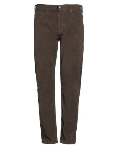 Patagonia Man Pants Khaki Size 34w-32l Organic Cotton In Brown