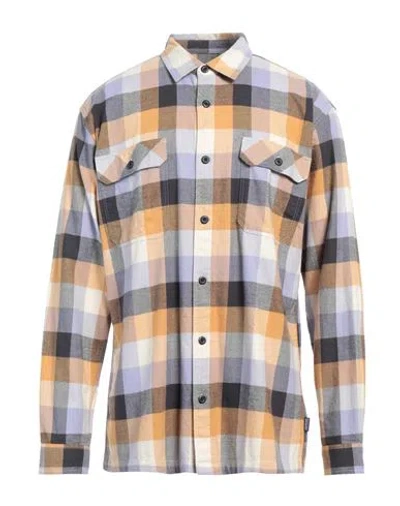 Patagonia Man Shirt Lilac Size L Organic Cotton In Purple