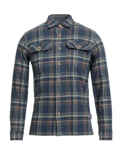 Patagonia Man Shirt Midnight Blue Size Xs Cotton In Green