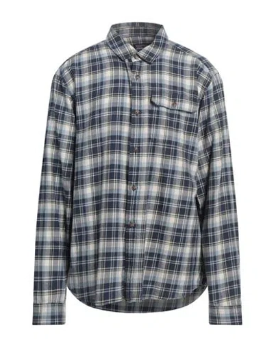 Patagonia Man Shirt Navy Size S Organic Cotton In Blue
