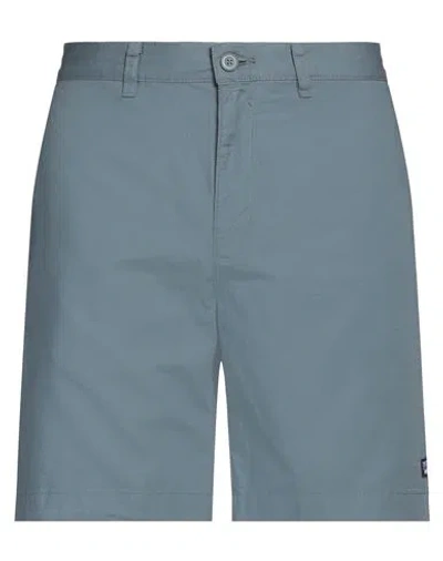 Patagonia Man Shorts & Bermuda Shorts Slate Blue Size 30 Organic Cotton, Hemp