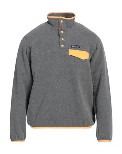 Patagonia Man Sweatshirt Light Grey Size S Polyester In Gray