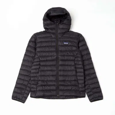 Pre-owned Patagonia Men's - Down Sweater Hoody Jacket - Black
