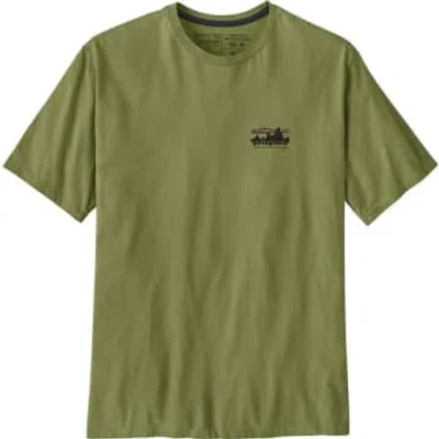 Patagonia Men's '73 Skyline Organic T-shirt Buckhorn Green