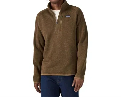 Patagonia Men's Better Sweater In Coriander Brown