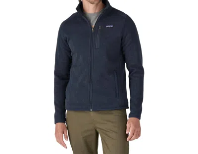 Patagonia Men's Better Sweater Jacket In New Navy In Blue