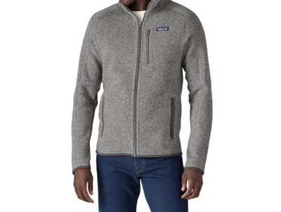Patagonia Men's Better Sweater Jacket In Stonewash In Multi
