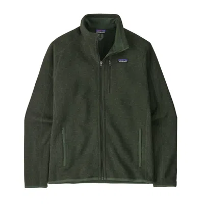 Patagonia Men's Better Sweater Jacket In Torrey Pine Green In Multi