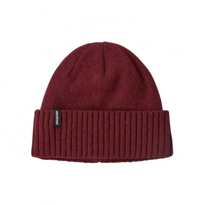 Patagonia Men Brodeo Beanie In Sequoia Red