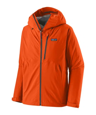 Patagonia Logo Bomber Jacket In Orange