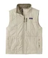 Patagonia Quilted Stand-up Collar Vest In Pelican