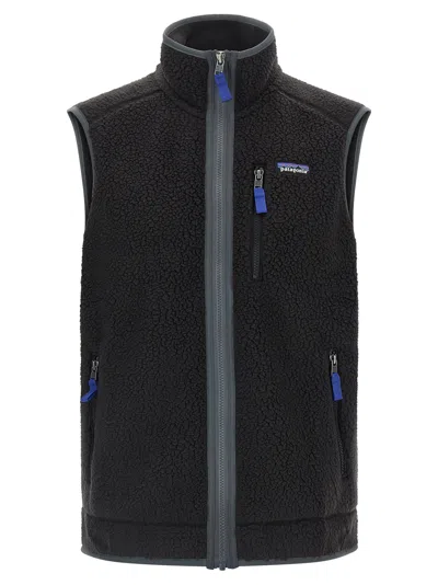 Patagonia Men's Mens Retro Pile Vest In Black