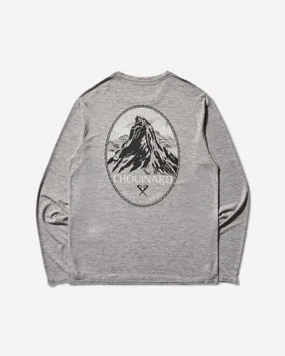 Patagonia Men S Capilene® Cool Daily Graphic Longsleeve T-shirt In Gray