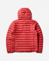 Patagonia Men S Down Sweater Hooded Jacket Amarant In Gold