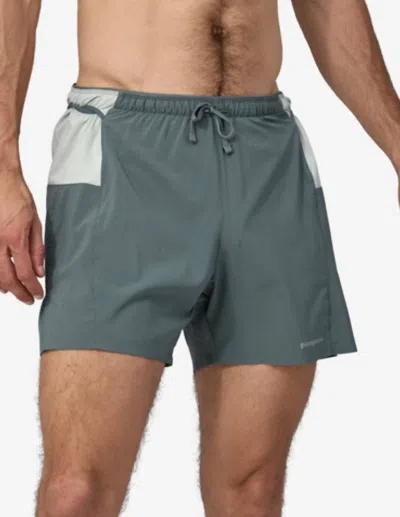 Patagonia Men's Strider Pro 5" Shorts In Nouveau Green