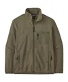 Patagonia Synchilla Fleece Zip-up Jacket In Green
