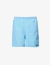 Patagonia Mens Lago Blue Baggies Lights Brand-patch Recycled-polyester Shorts In Lago Blue