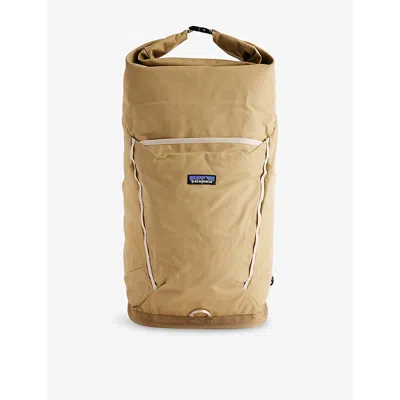 Patagonia Mens Fieldsmith Roll-top Cotton Canvas Backpack Classic Tan