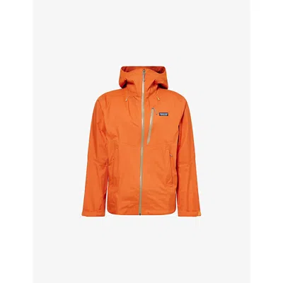 Patagonia Mens Coal Orange Granite Crest Nylon Hiking Jacket