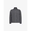 Patagonia Mens Forge Grey Nomader Branded-patch Cotton-blend Jacket Xl In Forge Grey