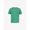 Patagonia Mens Responsibili-tee Logo-print Cotton-blend T-shirt Heartleaf Green In Heartleaf Green