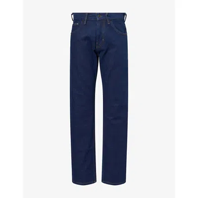 Patagonia Mens Original Standard Regular-fit Straight-leg Denim Jeans In Blue