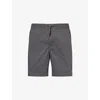 Patagonia Mens Forge Grey Nomader Volley Relaxed-fit Cotton-blend Shorts
