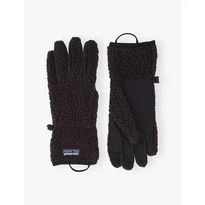Patagonia Mens  Retro Pile Fleece Gloves In Black