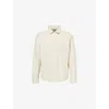 Patagonia Mens Nomader Patch-pocket Cotton-blend Shirt Pelican Xl In Pelican