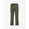 Patagonia Mens Pine Needle Green Outdoor Everyday Straight-leg Woven Trousers In Brown