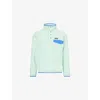 Patagonia Mens Snap-t Relaxed-fit Fleece Top Rinsed Green In Rinsed Green