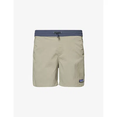 Patagonia Mens Baggies Lights-6in Relaxed-fit Wove Shorts River Rock Green
