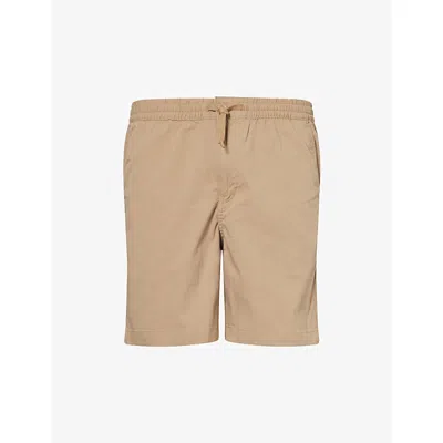 Patagonia Mens Nomader Volley Relaxed-fit Cotton-blend Shorts Slab Khaki