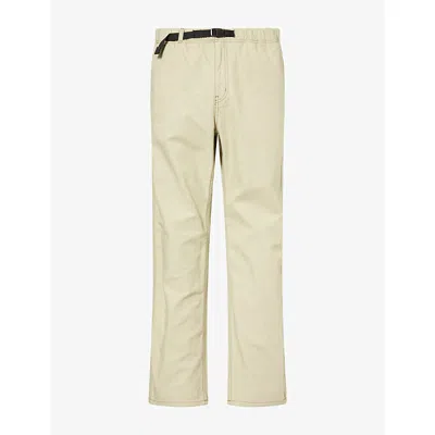 Patagonia Mens Weathered Stone Point Reyes Straight-leg Cotton Trousers Xl In Neutral