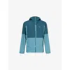 Patagonia Boulder Fork Rain Jacket In Wetland Blue