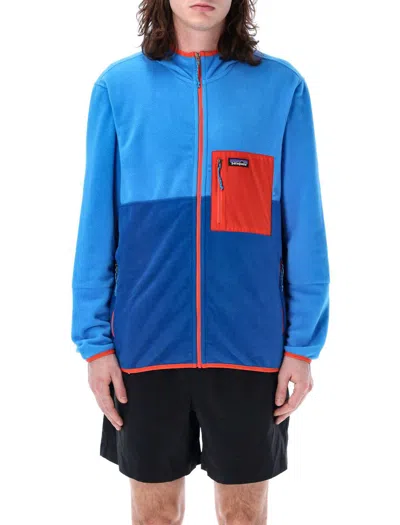 Patagonia Microdini Fleece Hoody In Endless Blue