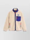 Patagonia Modern Jacket With Contrast Trim And Pockets In Neutral